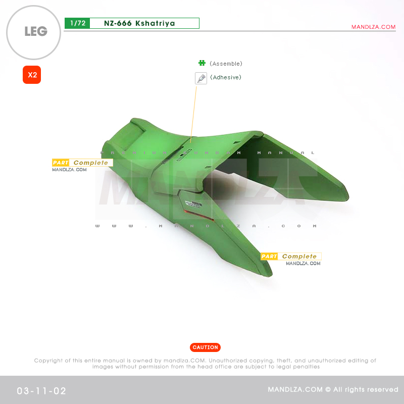 RESIN] KSHATRIYA LEG 03-11