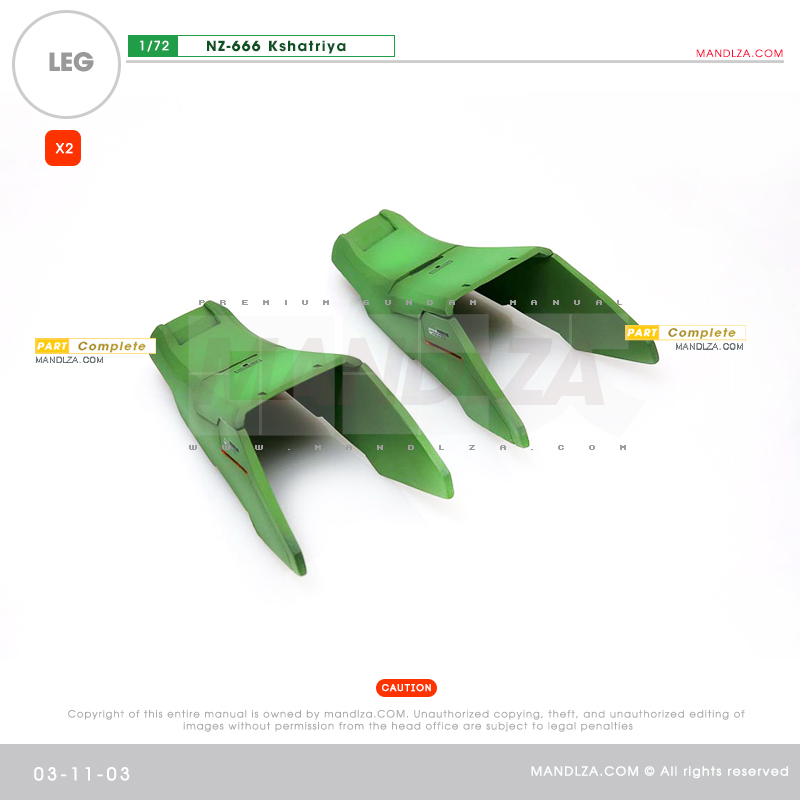 RESIN] KSHATRIYA LEG 03-11