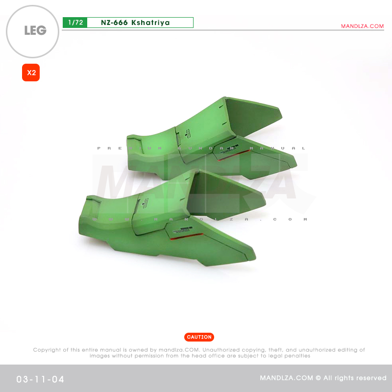 RESIN] KSHATRIYA LEG 03-11