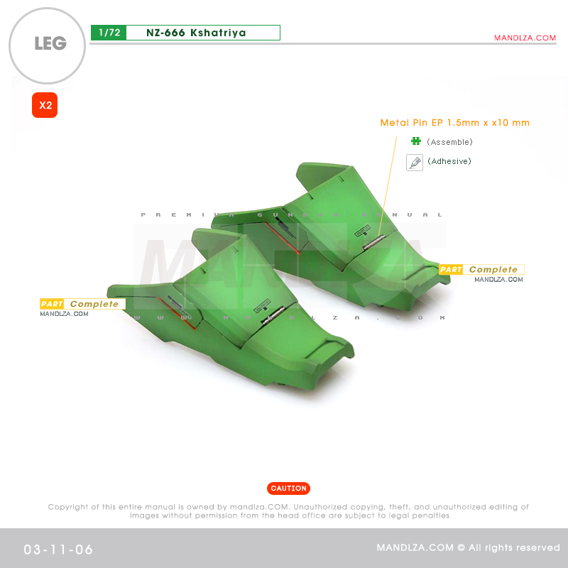 RESIN] KSHATRIYA LEG 03-11