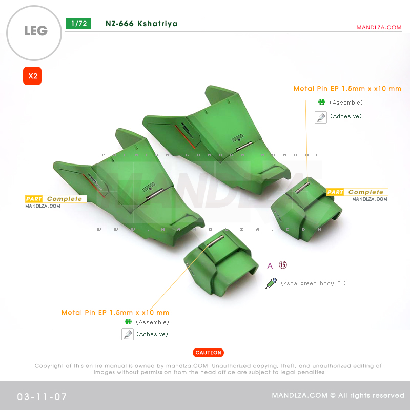 RESIN] KSHATRIYA LEG 03-11