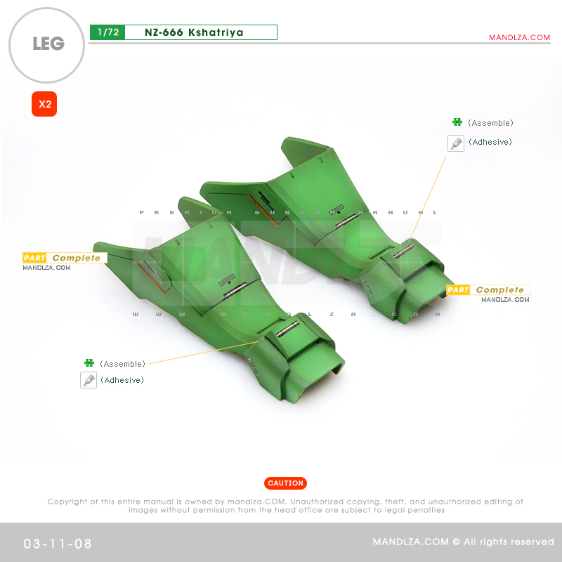 RESIN] KSHATRIYA LEG 03-11