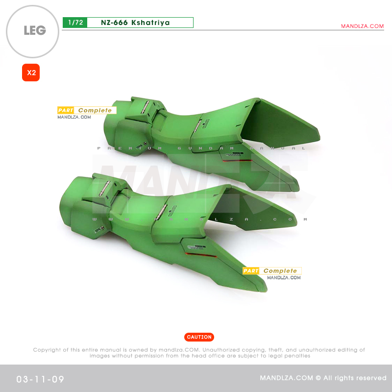 RESIN] KSHATRIYA LEG 03-11