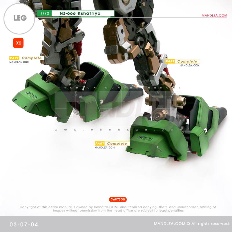 RESIN] KSHATRIYA LEG 03-07