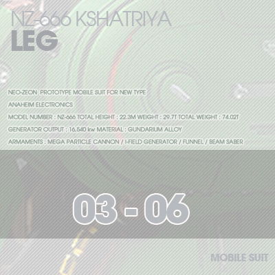 RESIN] KSHATRIYA LEG 03-06