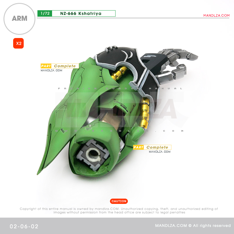 RESIN] KSHATRIYA ARM 02-06