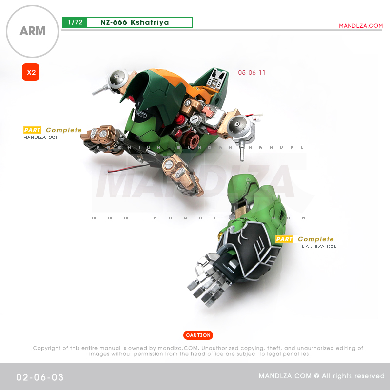 RESIN] KSHATRIYA ARM 02-06