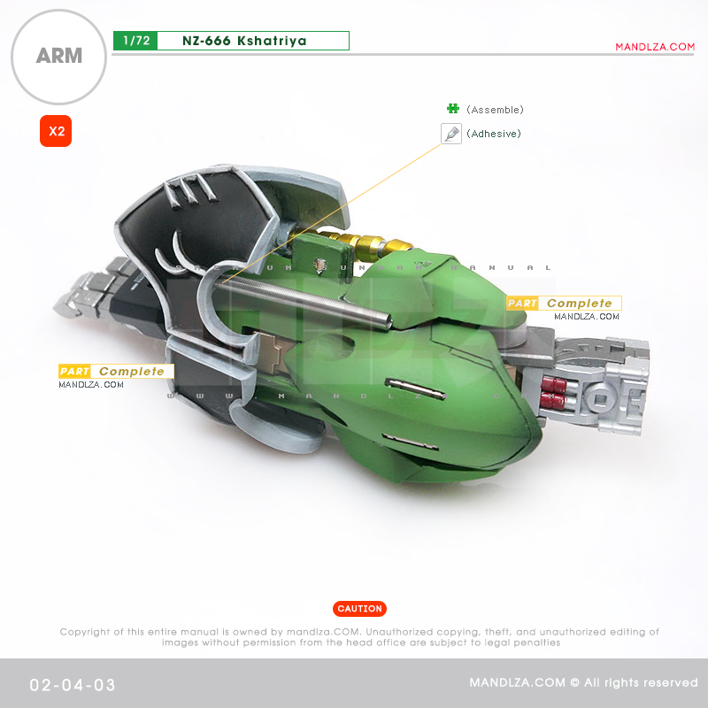 RESIN] KSHATRIYA ARM 02-04