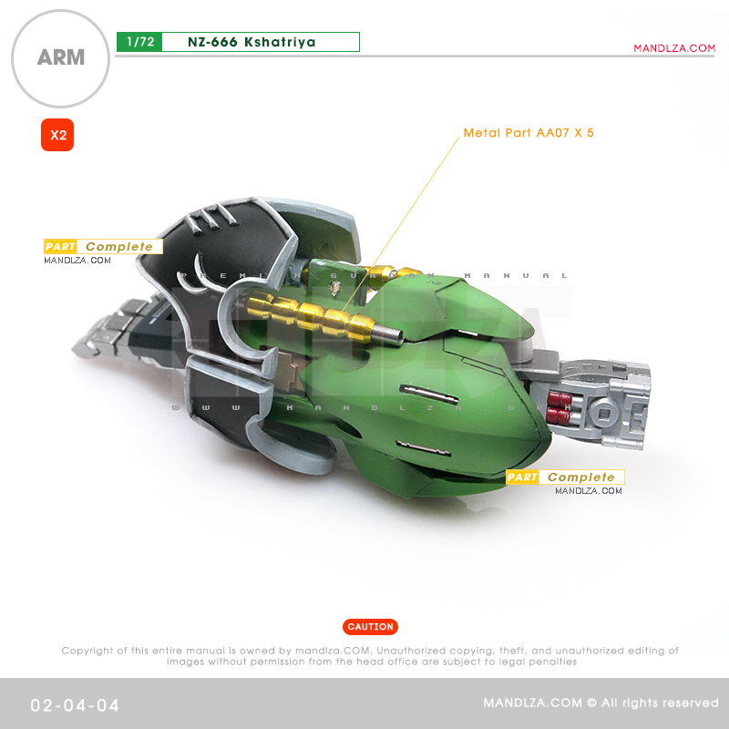 RESIN] KSHATRIYA ARM 02-04