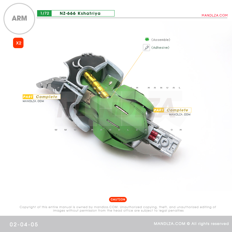 RESIN] KSHATRIYA ARM 02-04