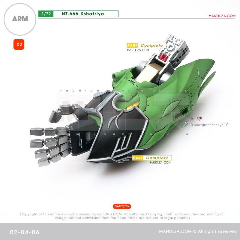 RESIN] KSHATRIYA ARM 02-04