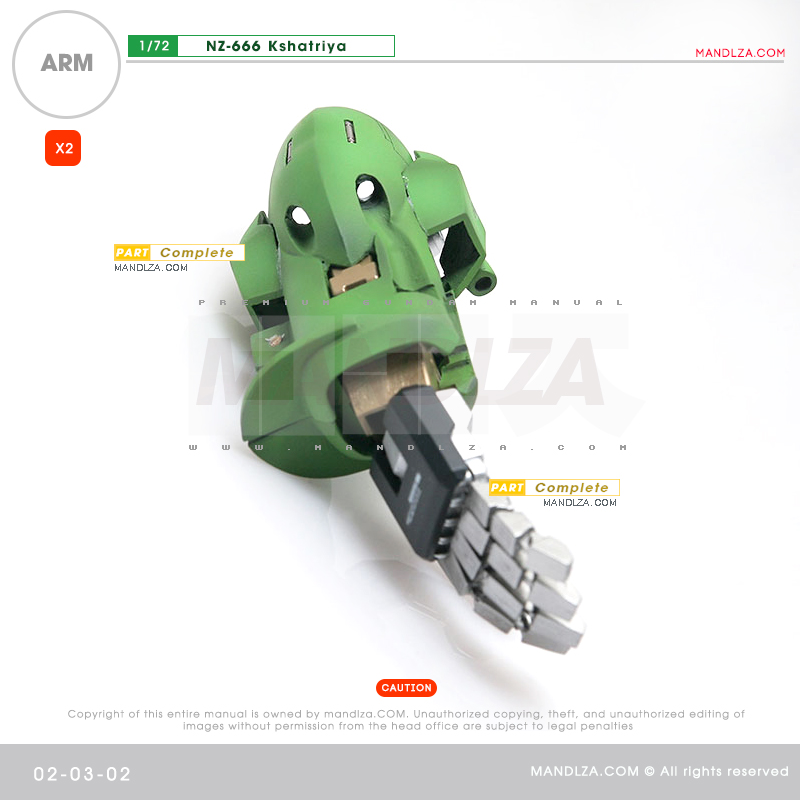 RESIN] KSHATRIYA ARM 02-03