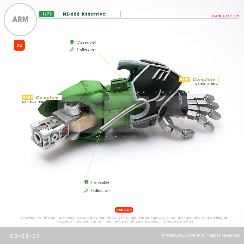 RESIN] KSHATRIYA ARM 02-03