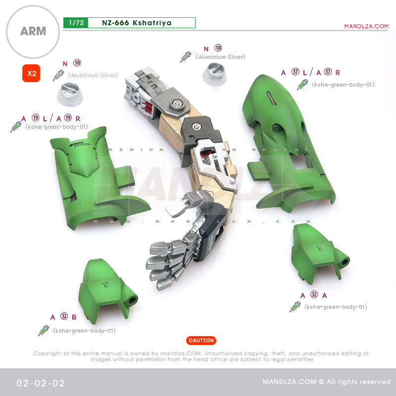 RESIN] KSHATRIYA ARM 02-02