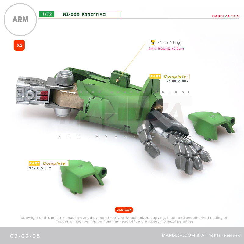 RESIN] KSHATRIYA ARM 02-02