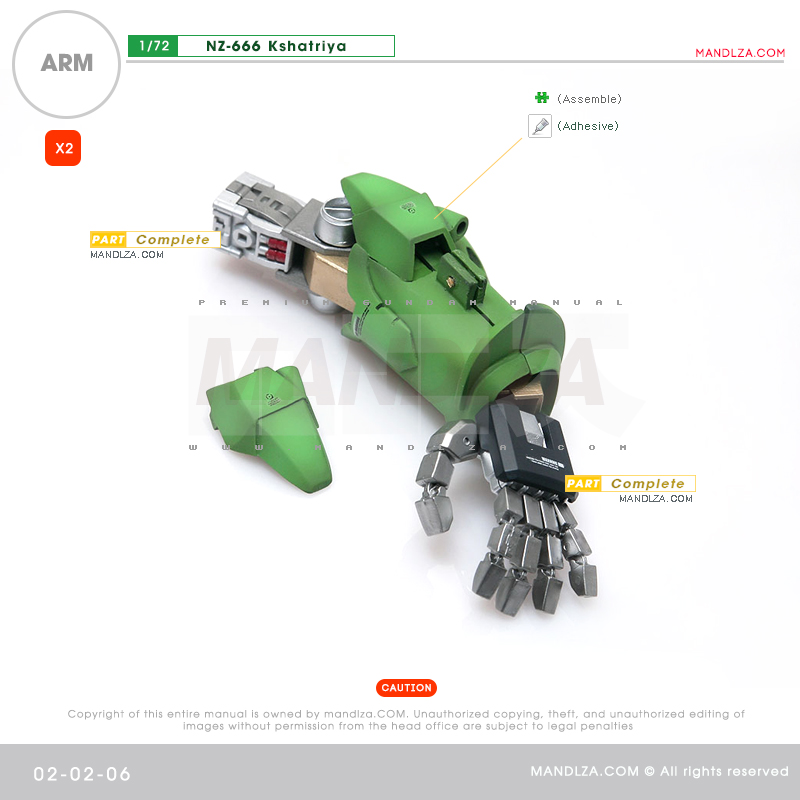 RESIN] KSHATRIYA ARM 02-02