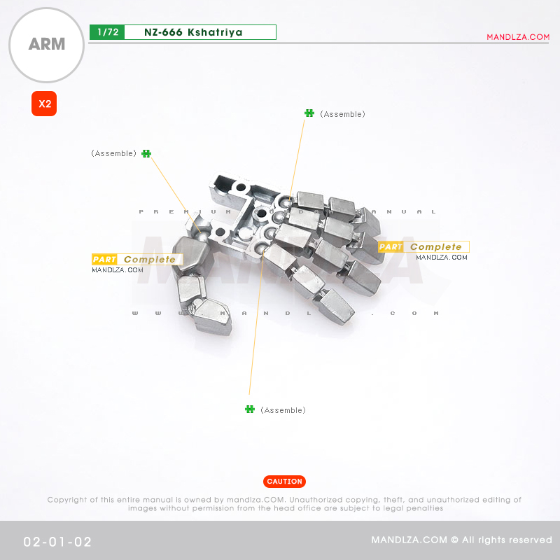 RESIN] KSHATRIYA ARM 02-01
