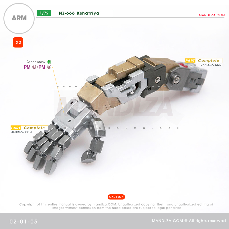 RESIN] KSHATRIYA ARM 02-01
