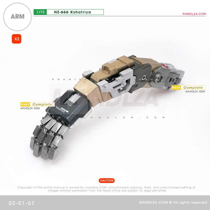 RESIN] KSHATRIYA ARM 02-01