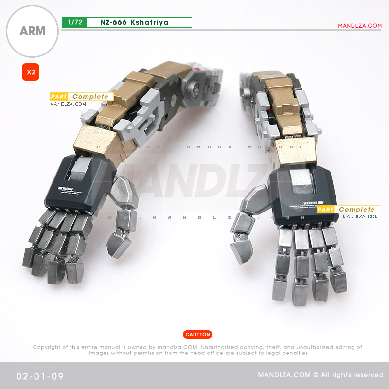 RESIN] KSHATRIYA ARM 02-01