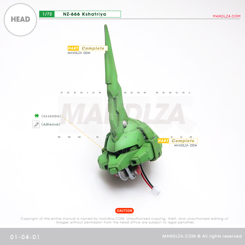 RESIN] KSHATRIYA HEAD 01-04