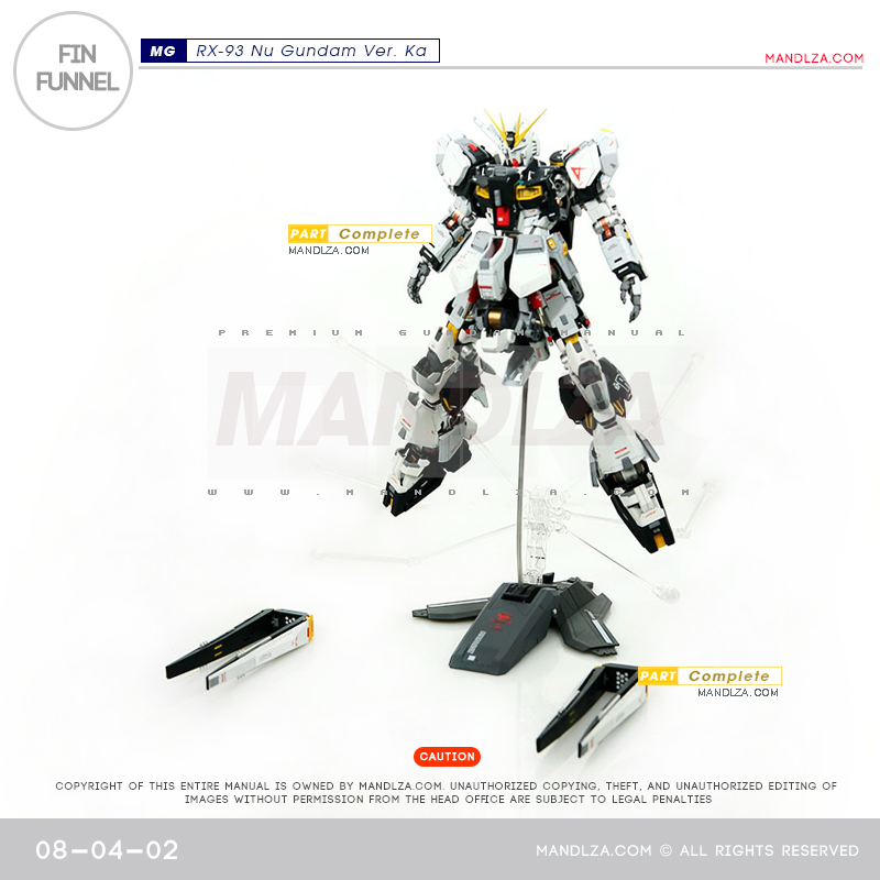 MG] RX-93 NU-GUNDAM Ver.Ka FIN FUNNEL 08-04