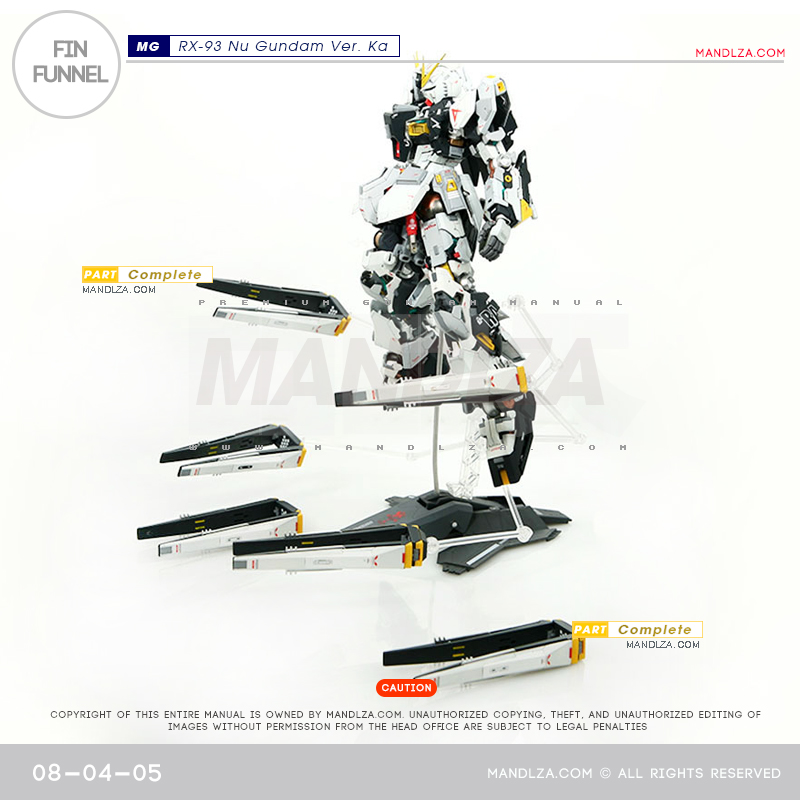 MG] RX-93 NU-GUNDAM Ver.Ka FIN FUNNEL 08-04