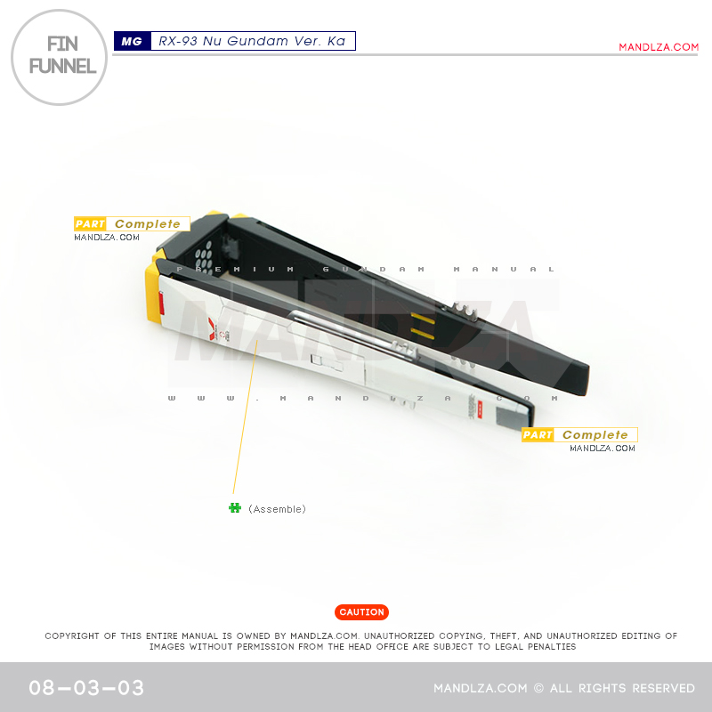 MG] RX-93 NU-GUNDAM Ver.Ka FIN FUNNEL 08-03