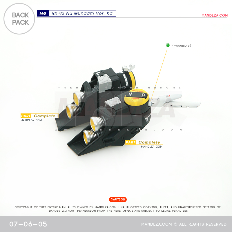 MG] RX-93 NU-GUNDAM Ver.Ka FIN FUNNEL 07-06