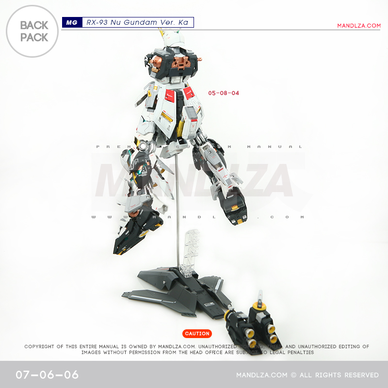 MG] RX-93 NU-GUNDAM Ver.Ka FIN FUNNEL 07-06