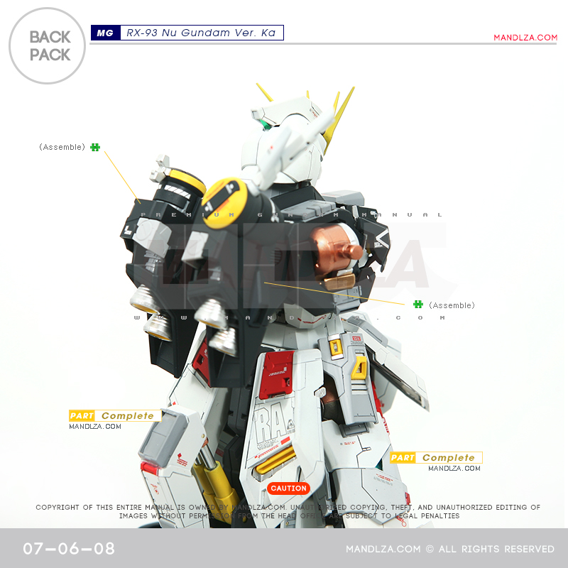 MG] RX-93 NU-GUNDAM Ver.Ka FIN FUNNEL 07-06