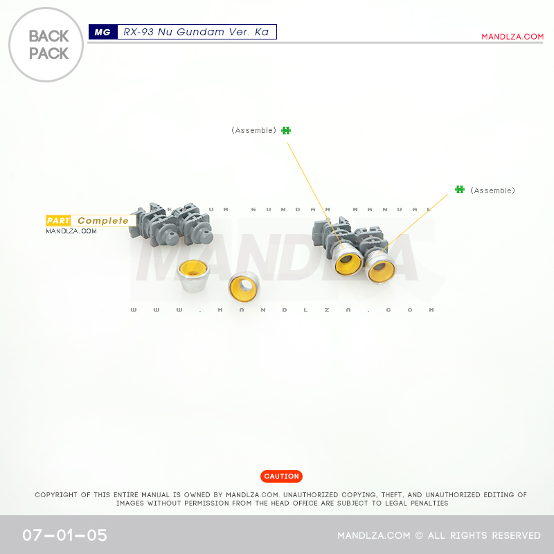 MG] RX-93 NU-GUNDAM Ver.Ka FIN FUNNEL 07-01