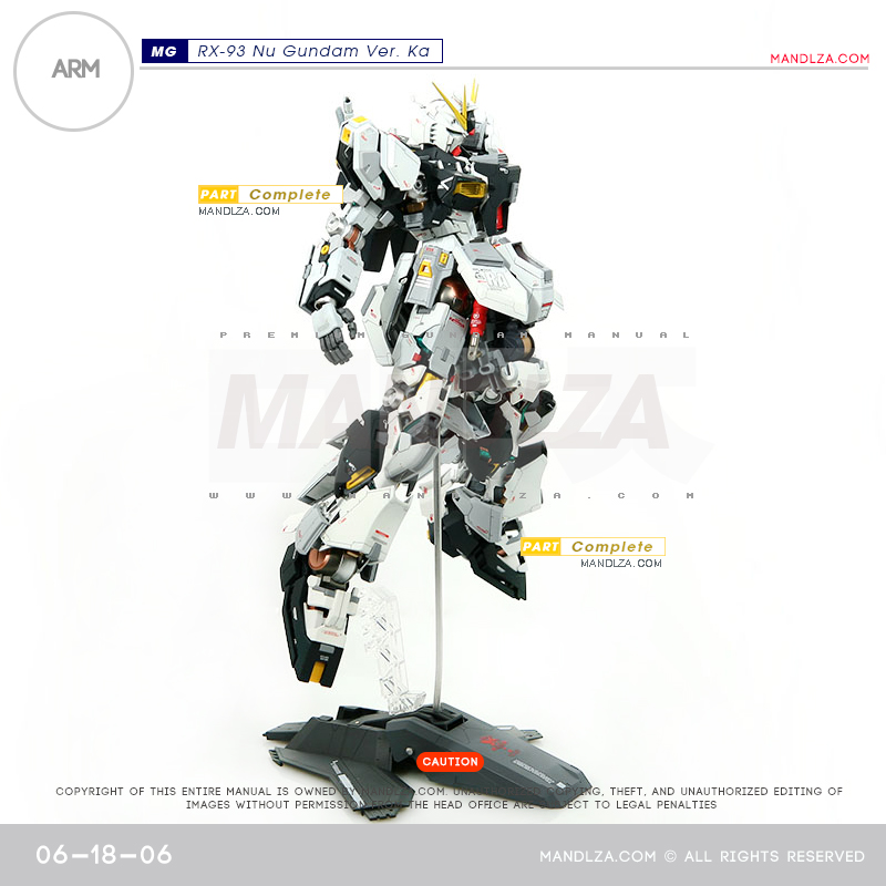 MG] RX-93 NU-GUNDAM Ver.Ka ARM 06-18