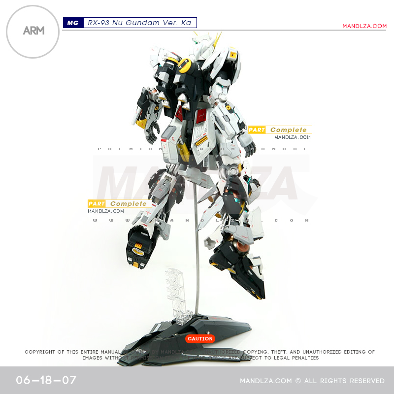 MG] RX-93 NU-GUNDAM Ver.Ka ARM 06-18