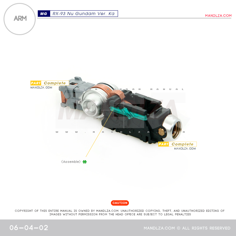 MG] RX-93 NU-GUNDAM Ver.Ka ARM 06-04