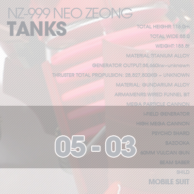 HG] Neo Zeong TANK 05-03