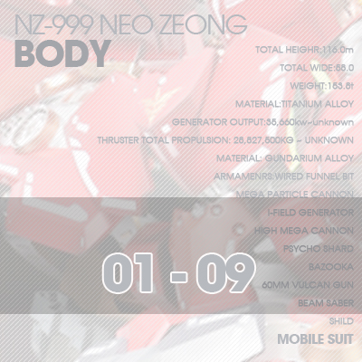 HG] Neo Zeong BODY 01-09