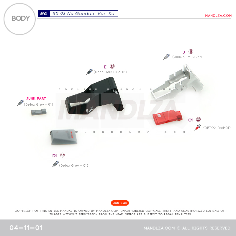 MG] RX-93 NU-GUNDAM Ver.Ka BODY 04-11