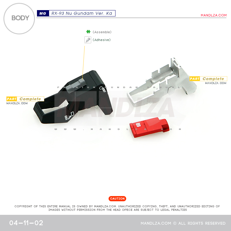 MG] RX-93 NU-GUNDAM Ver.Ka BODY 04-11
