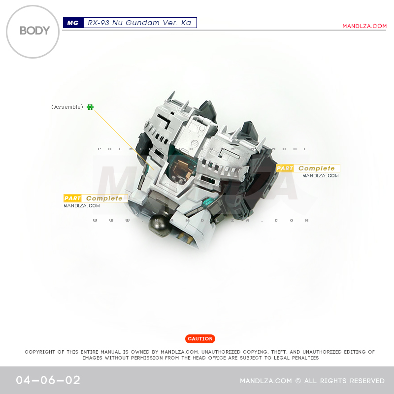MG] RX-93 NU-GUNDAM Ver.Ka BODY 04-06