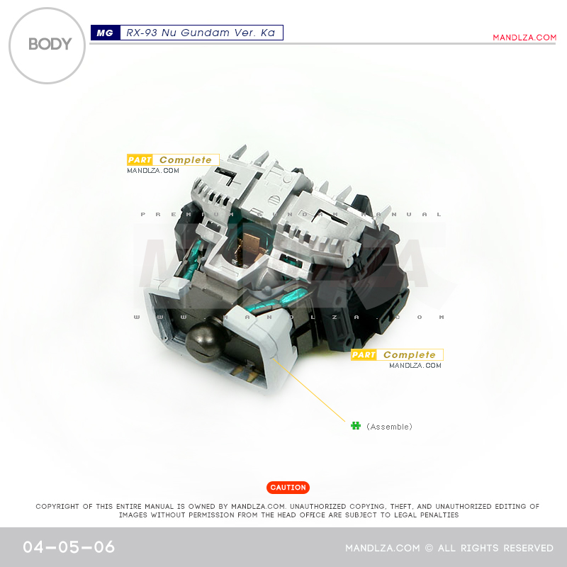 MG] RX-93 NU-GUNDAM Ver.Ka BODY 04-05