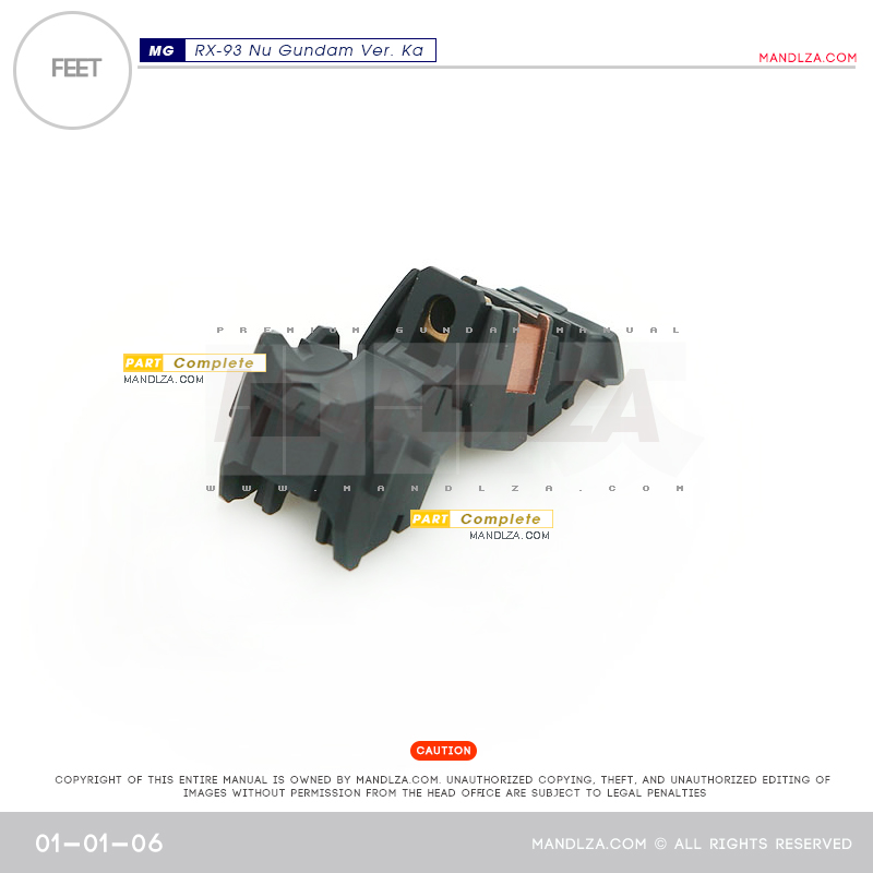 MG] RX-93 NU-GUNDAM Ver.Ka FEET 01-01
