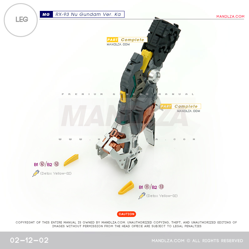 MG] RX-93 NU-GUNDAM Ver.Ka LEG 02-12