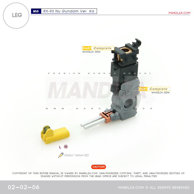 MG] RX-93 NU-GUNDAM Ver.Ka LEG 02-02