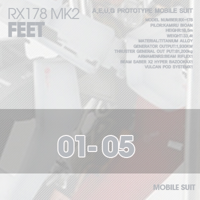 PG] MK2 A.E.U.G FEET 01-05