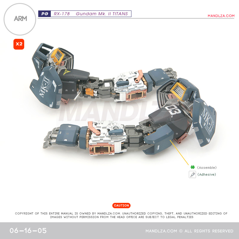 PG] MK2 TITANS ARM 06-16