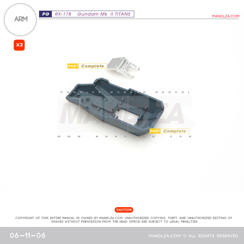 PG] MK2 TITANS ARM 06-11