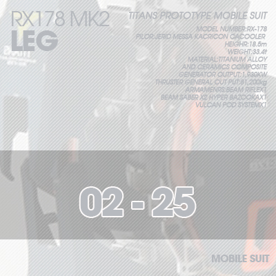 PG] MK2 TITANS LEG 02-25