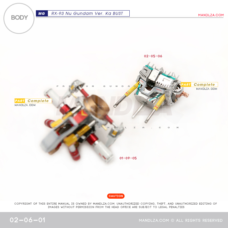 MG] NU-GUNDAM BUST BODY 02-06
