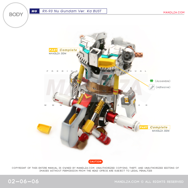 MG] NU-GUNDAM BUST BODY 02-06